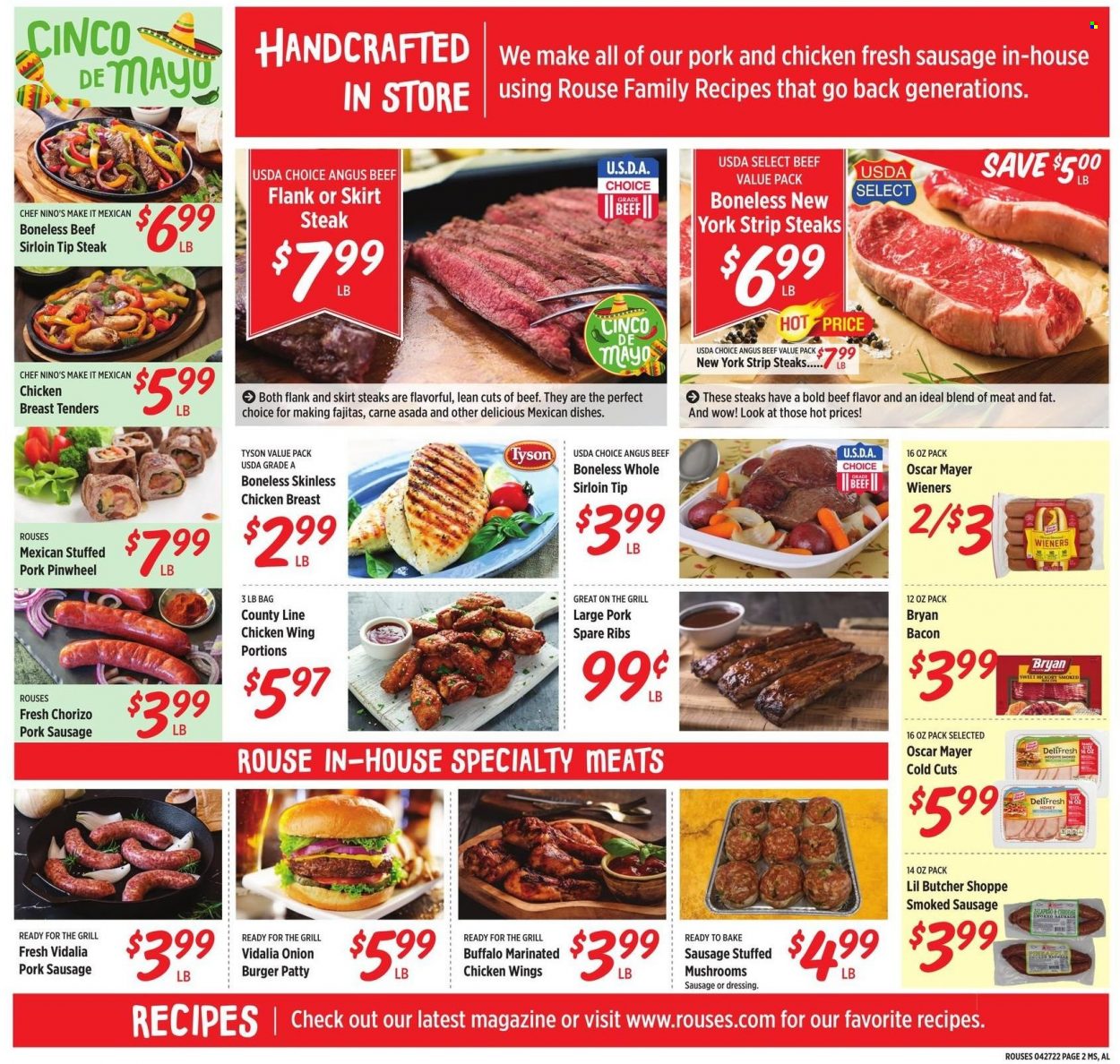 Rouses Markets ad - 04/27/2022 - 05/04/2022. Page 2