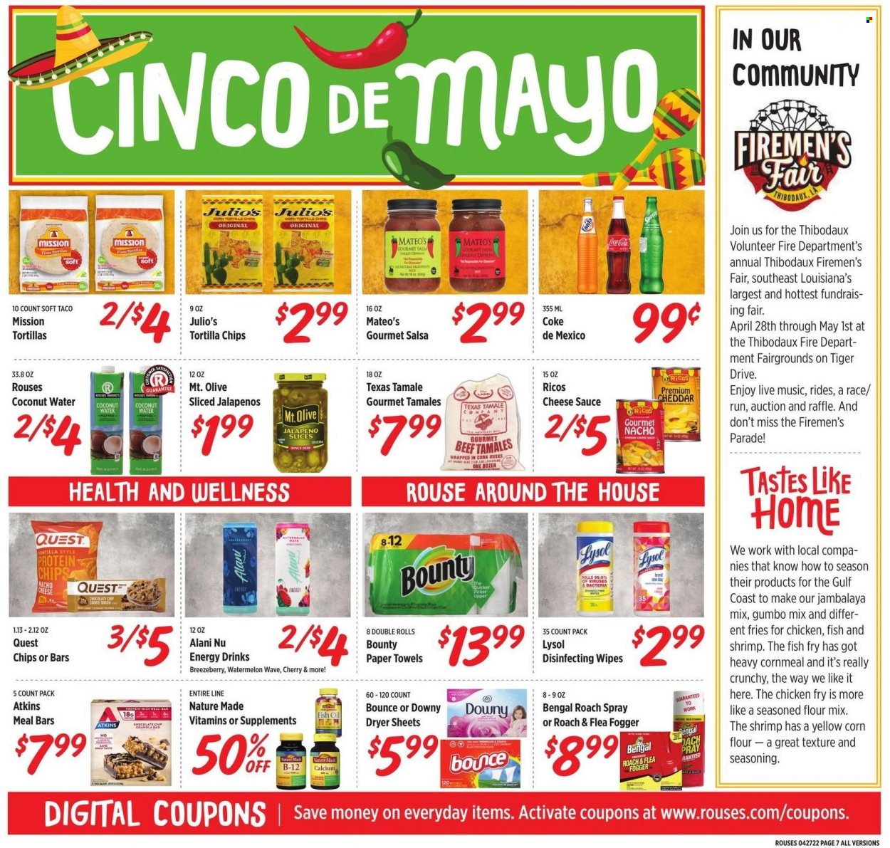 Rouses Markets ad - 04/27/2022 - 05/04/2022. Page 7