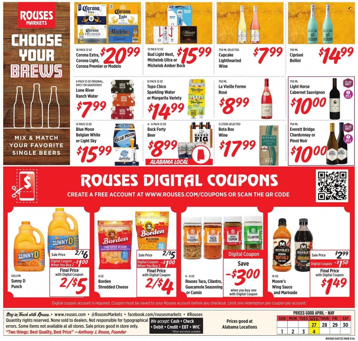 Rouses Markets ad - 04/27/2022 - 05/04/2022. Page 8