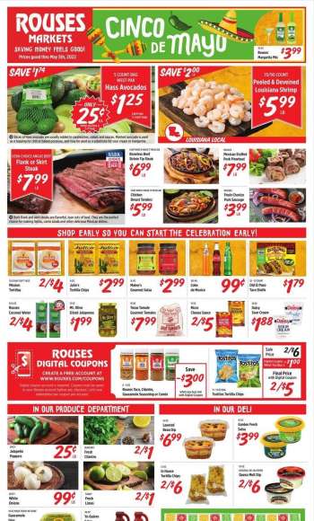 Rouses Markets Flyer - 04/27/2022 - 05/05/2022.