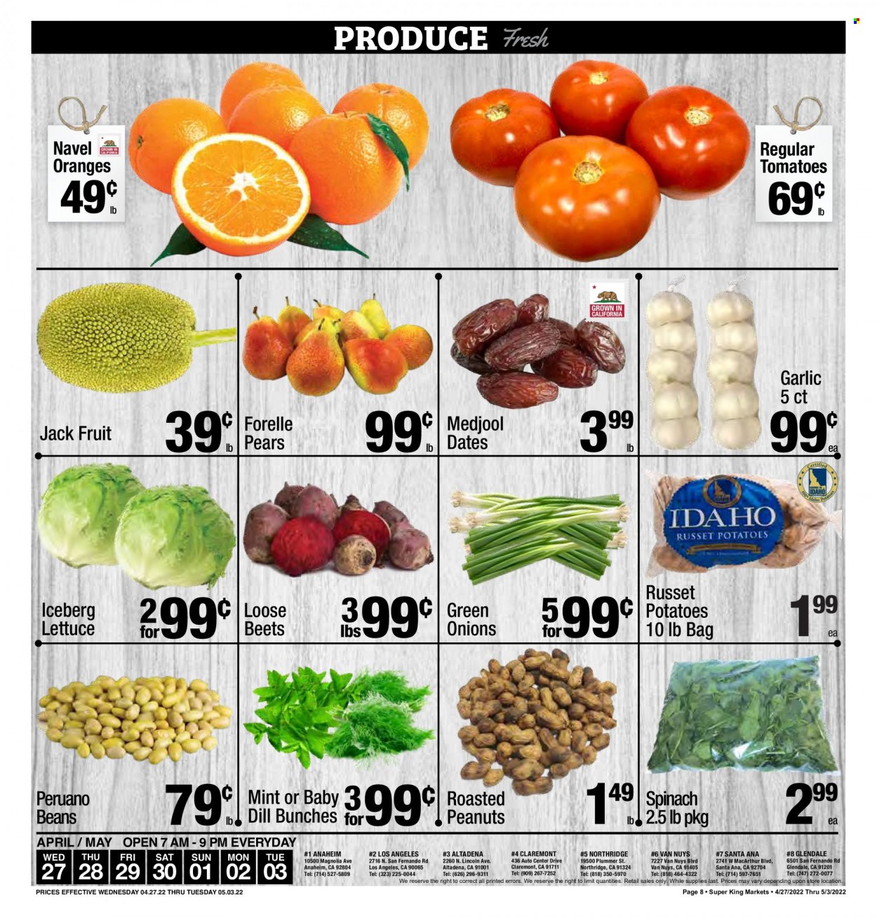 Super King Markets ad - 04/27/2022 - 05/03/2022. Page 8