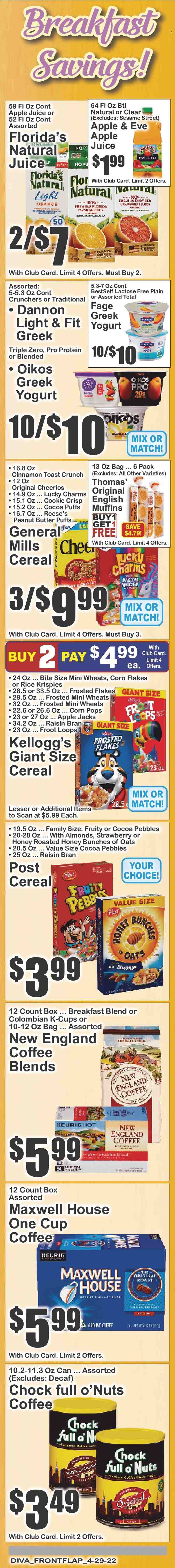 Key Food ad - 04/29/2022 - 05/05/2022. Page 2