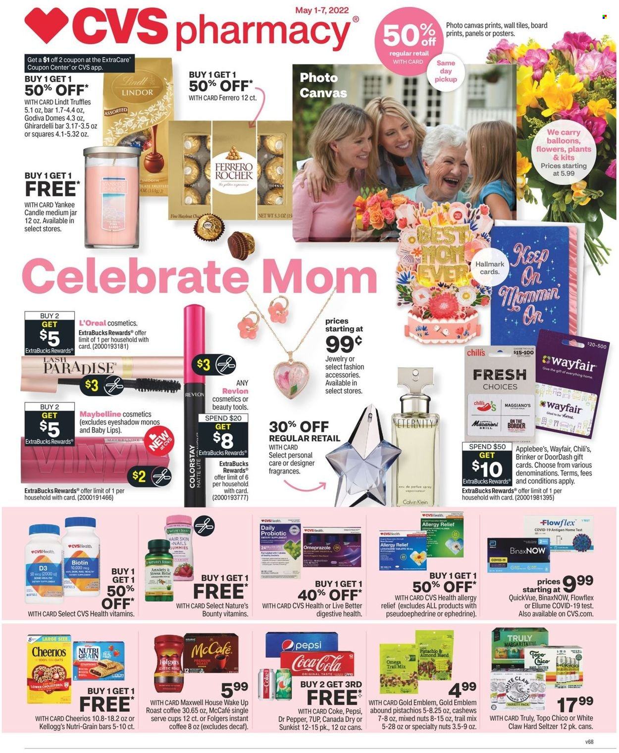 CVS Pharmacy ad - 05/01/2022 - 05/07/2022. Page 1
