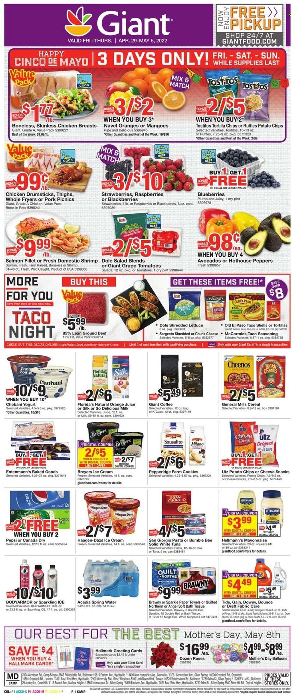 Giant Food ad - 04/29/2022 - 05/05/2022. Page 1