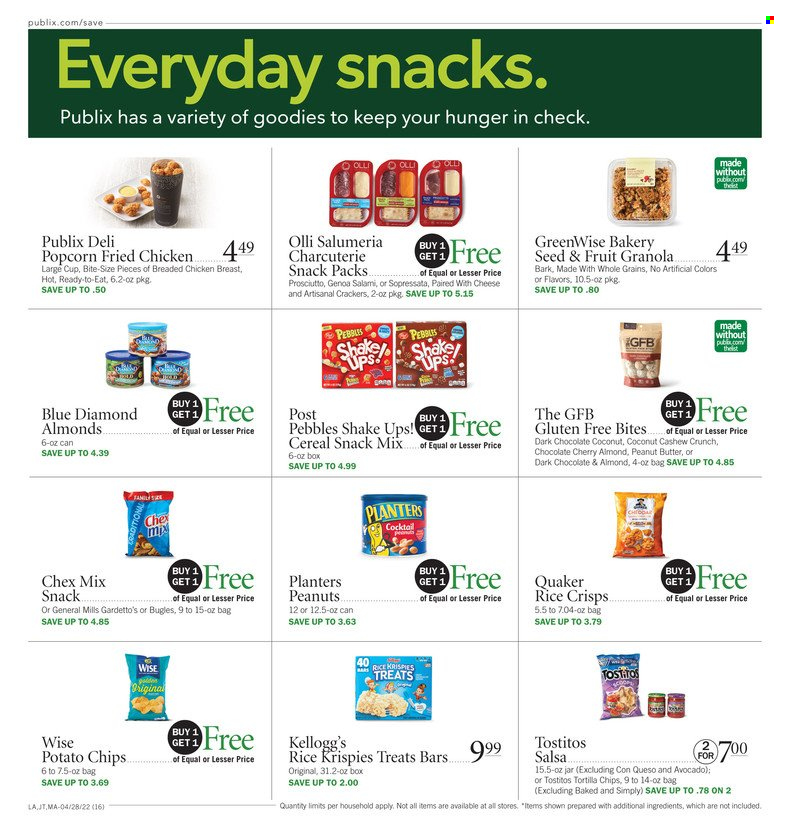 Publix ad - 04/28/2022 - 05/04/2022. Page 16