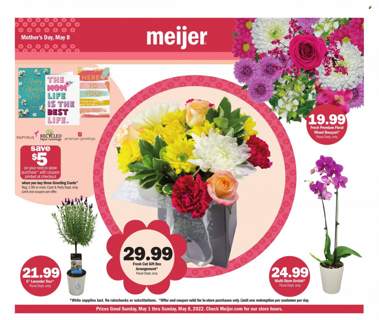 Meijer ad - 05/01/2022 - 05/08/2022. Page 1
