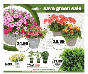 Meijer Flyer - 05/01/2022 - 05/07/2022.