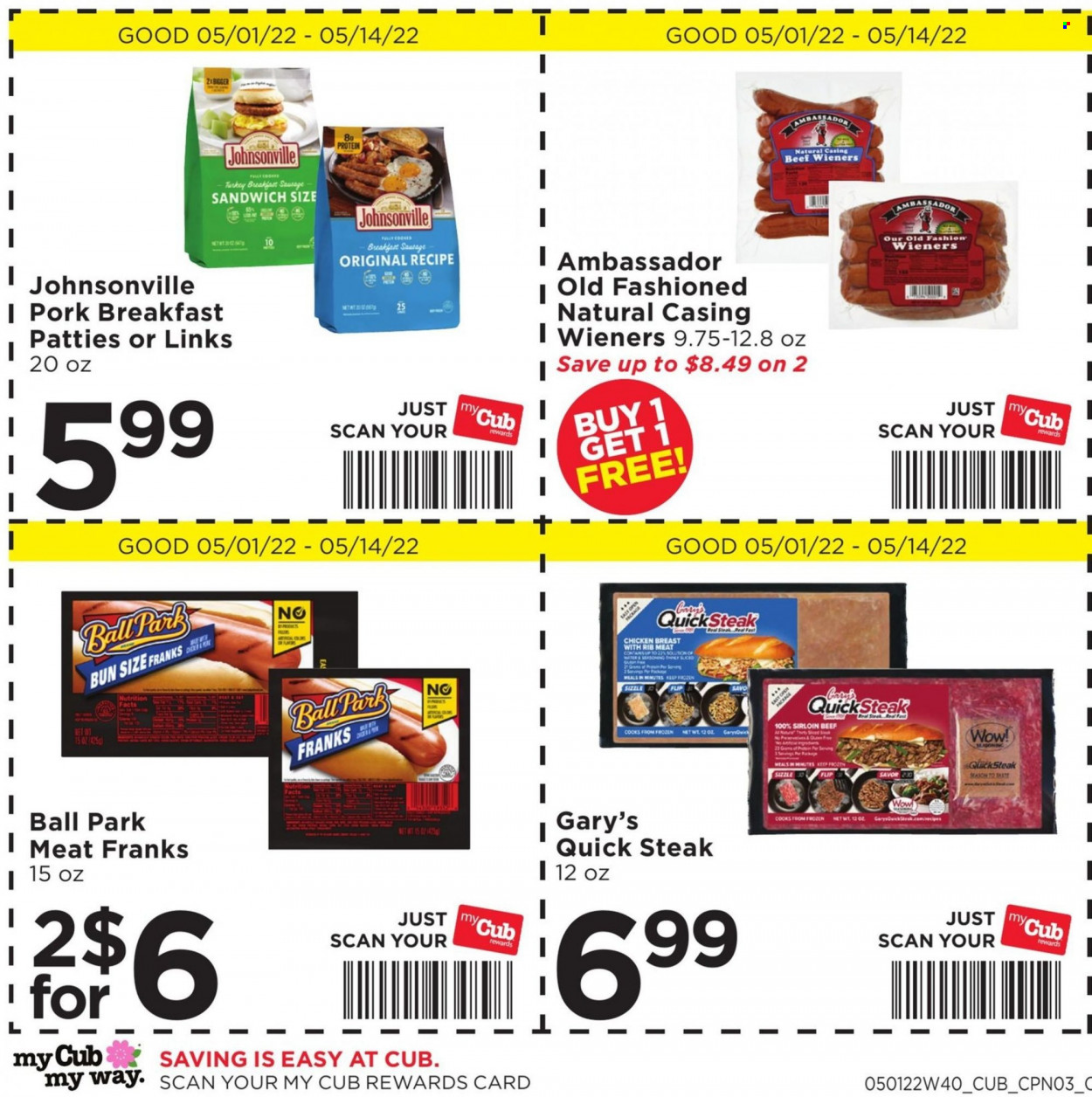 Cub Foods ad - 05/01/2022 - 05/14/2022. Page 5