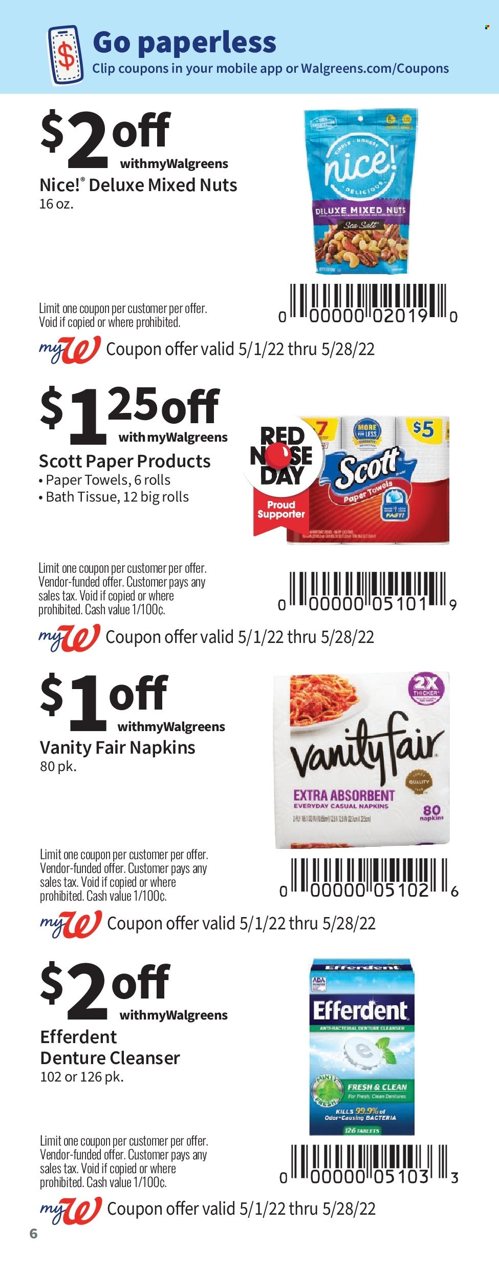 Walgreens ad - 05/01/2022 - 05/28/2022. Page 6
