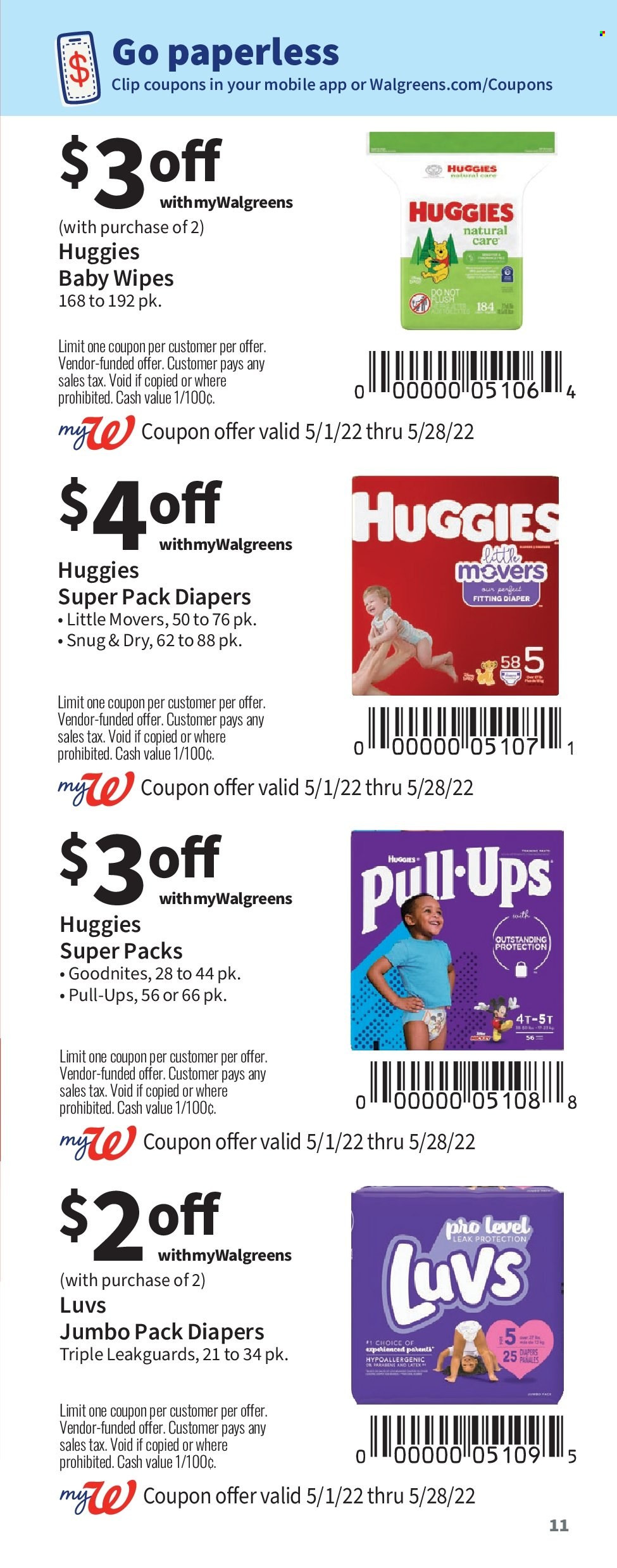 Walgreens ad - 05/01/2022 - 05/28/2022. Page 11