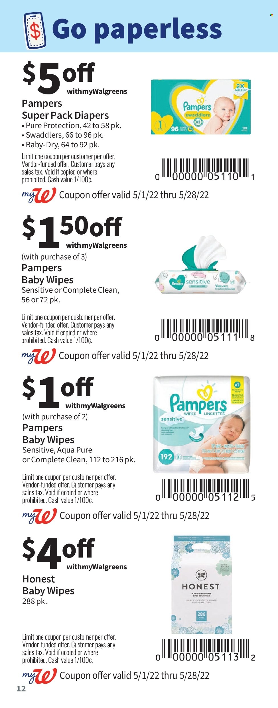 Walgreens ad - 05/01/2022 - 05/28/2022. Page 12