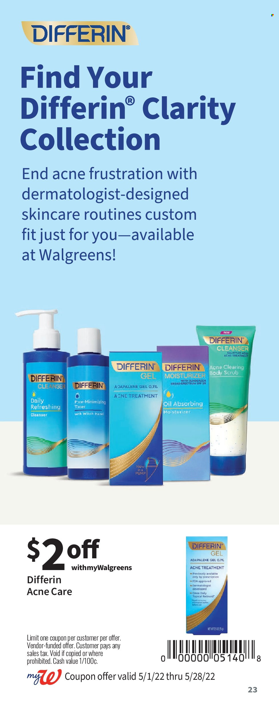 Walgreens ad - 05/01/2022 - 05/28/2022. Page 23