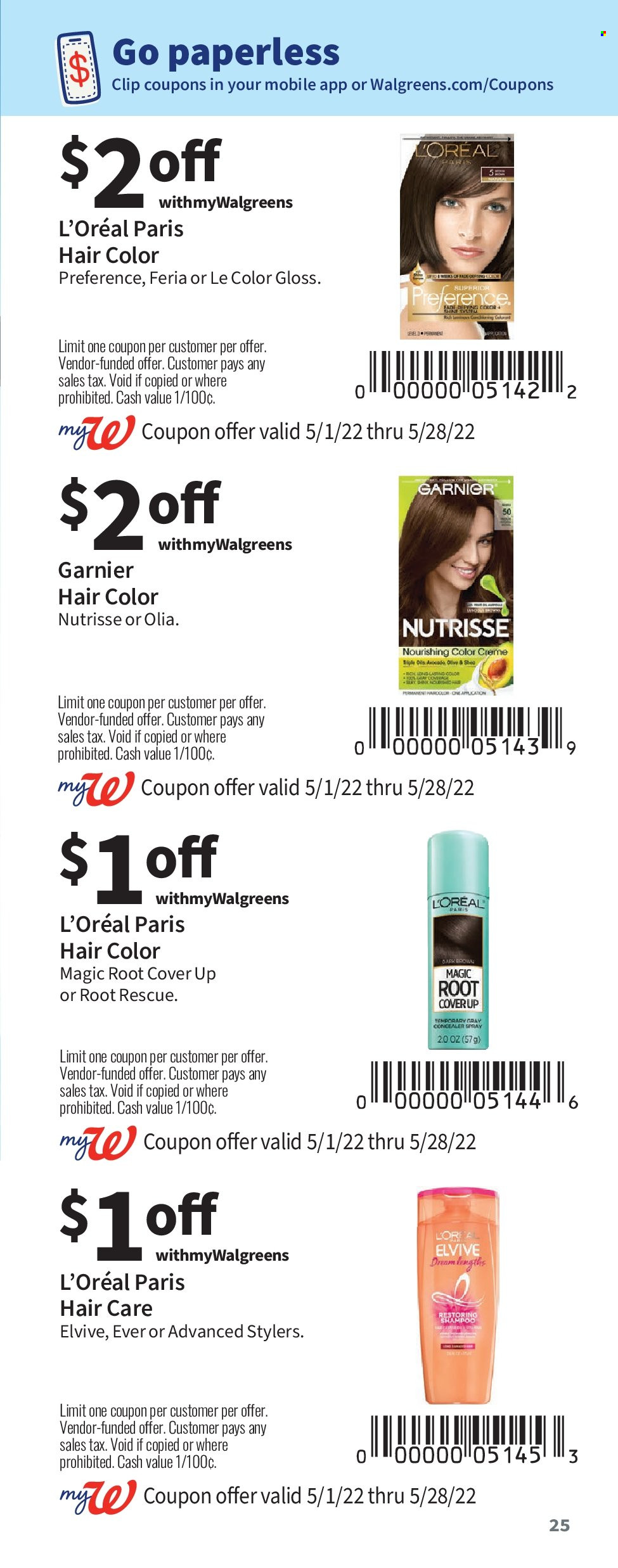 Walgreens ad - 05/01/2022 - 05/28/2022. Page 25