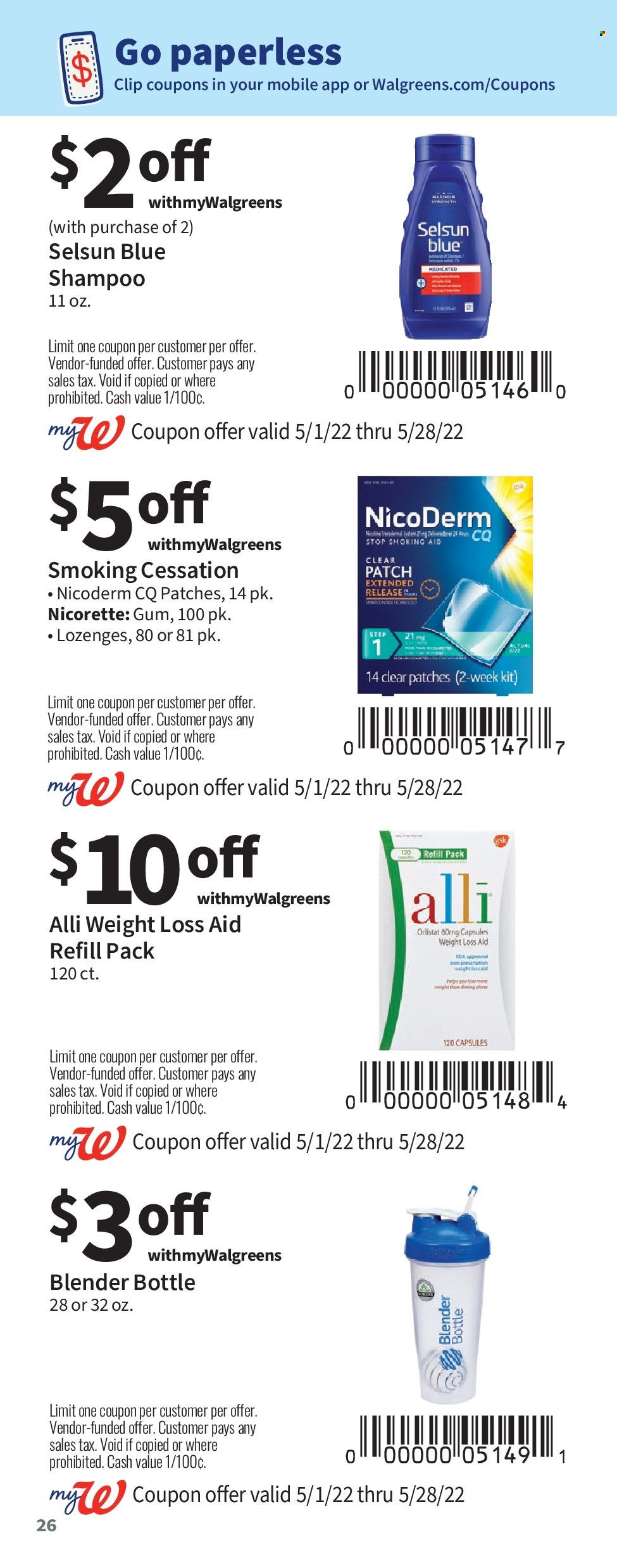 Walgreens ad - 05/01/2022 - 05/28/2022. Page 26
