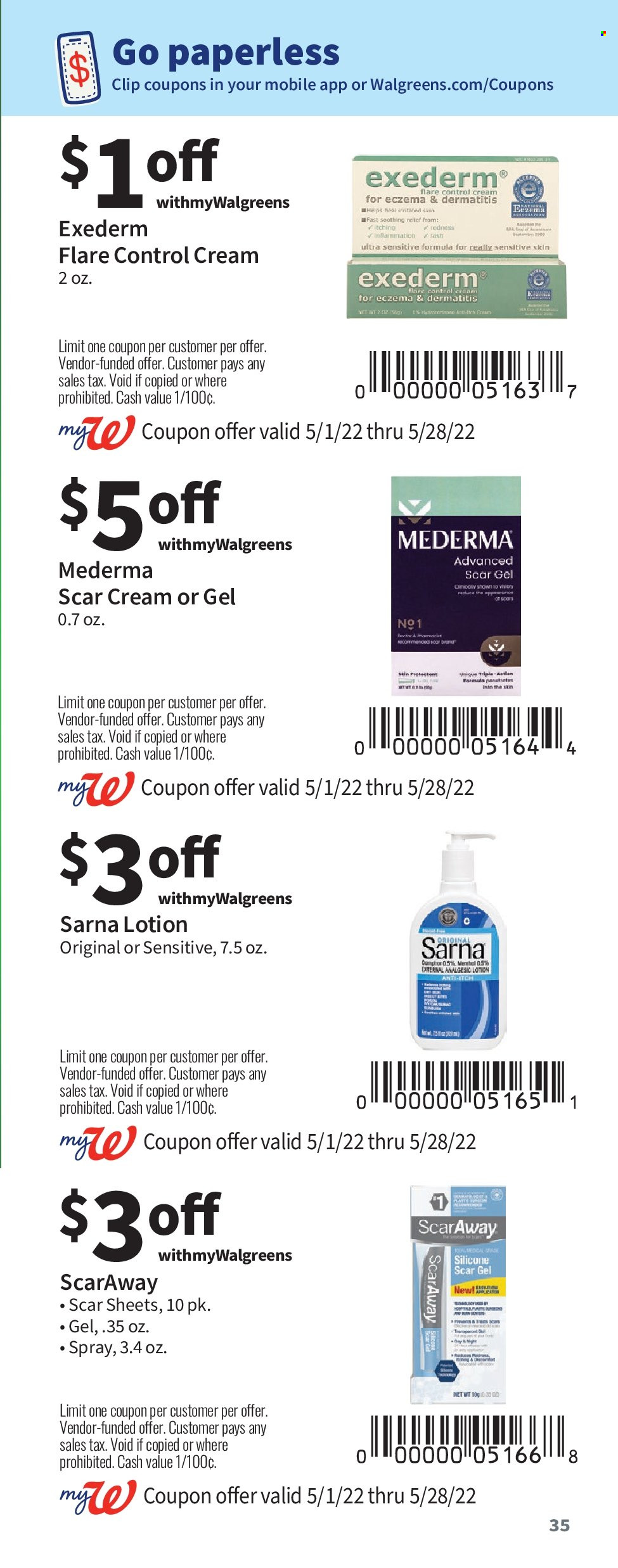 Walgreens ad - 05/01/2022 - 05/28/2022. Page 35