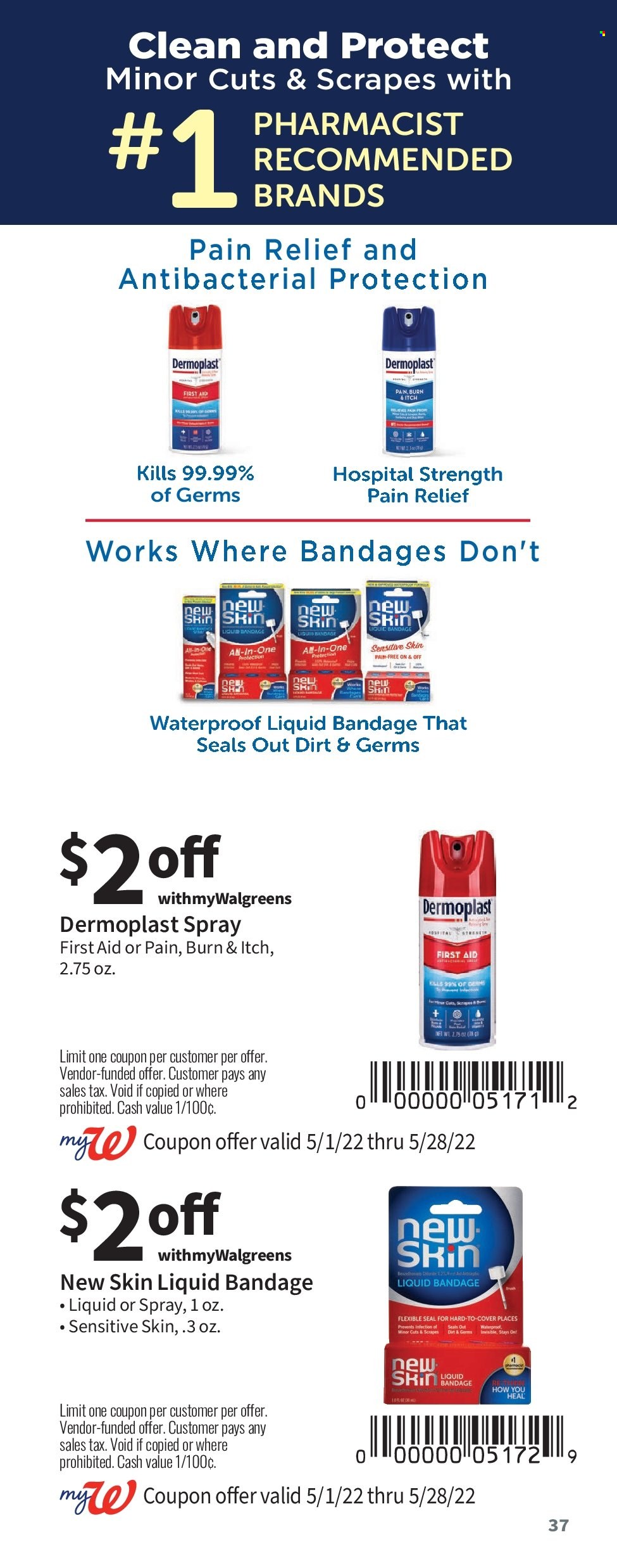 Walgreens ad - 05/01/2022 - 05/28/2022. Page 37