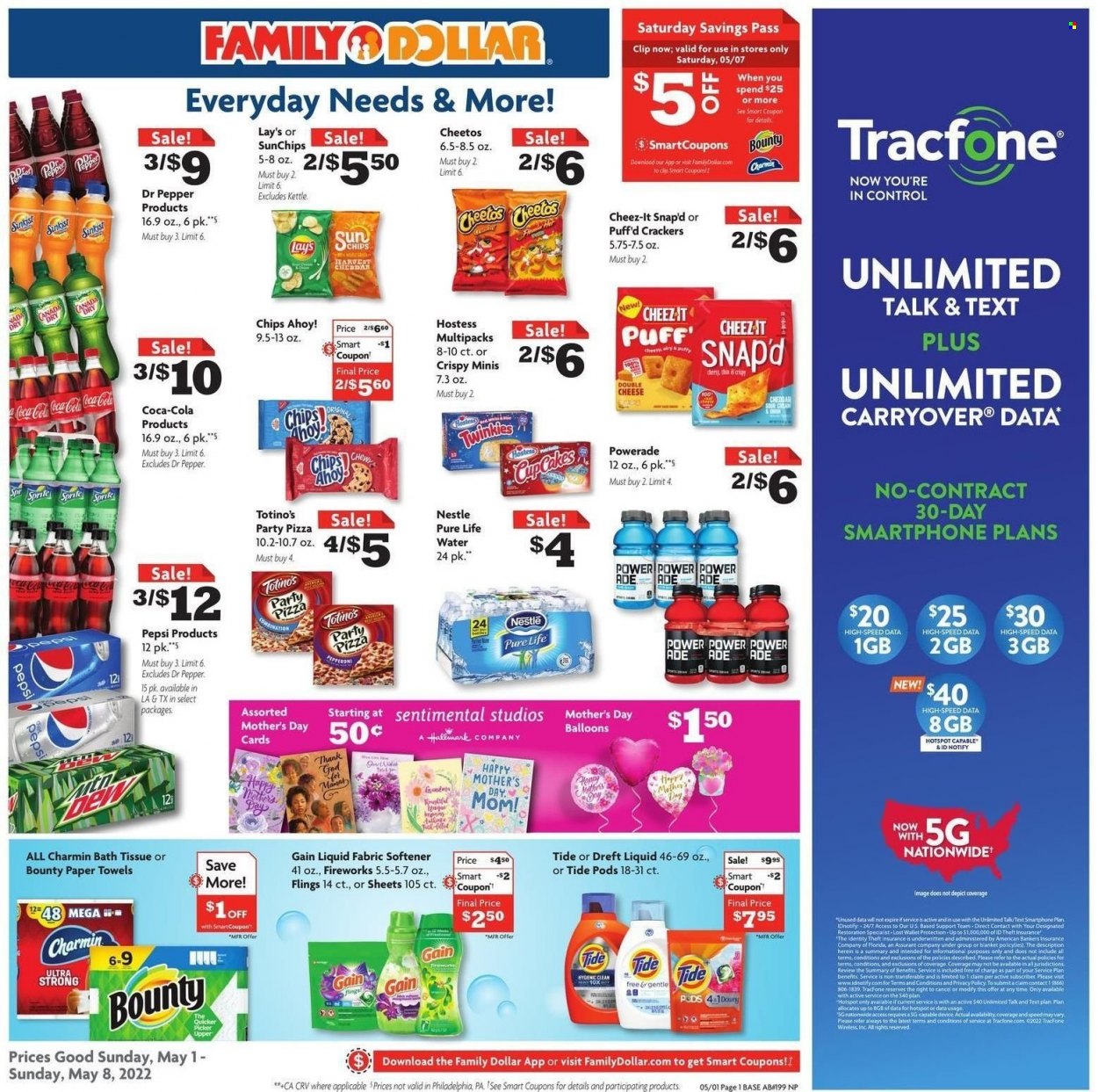 Family Dollar ad - 05/01/2022 - 05/08/2022. Page 1