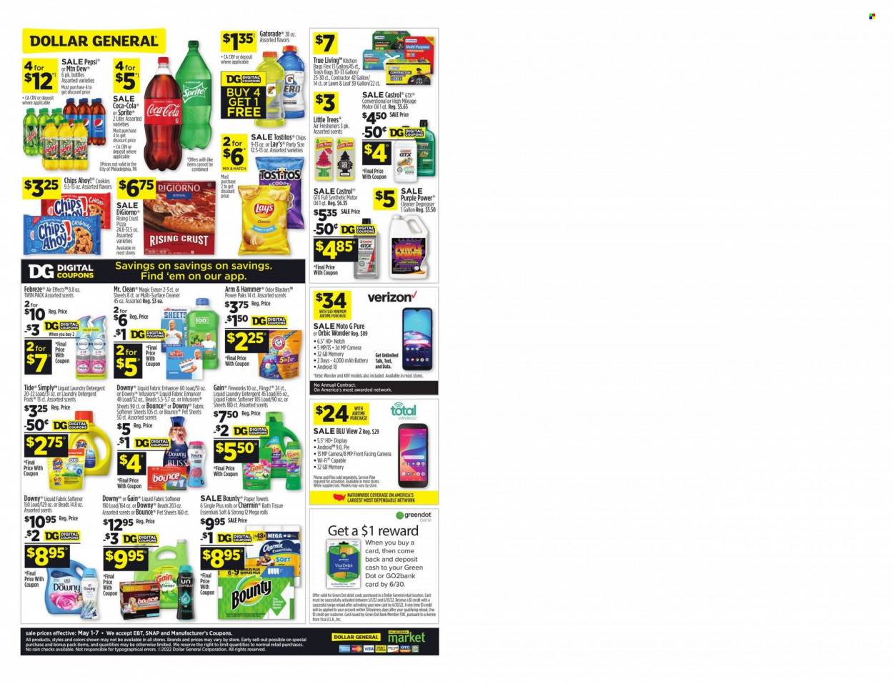 Dollar General ad - 05/01/2022 - 05/07/2022. Page 2