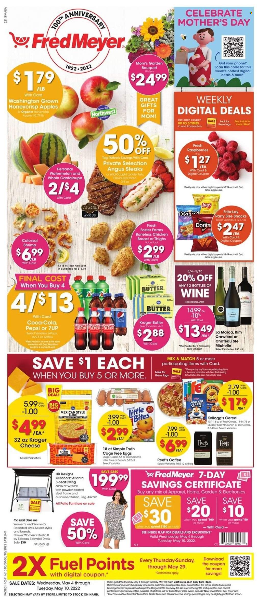Fred Meyer ad - 05/04/2022 - 05/10/2022. Page 1