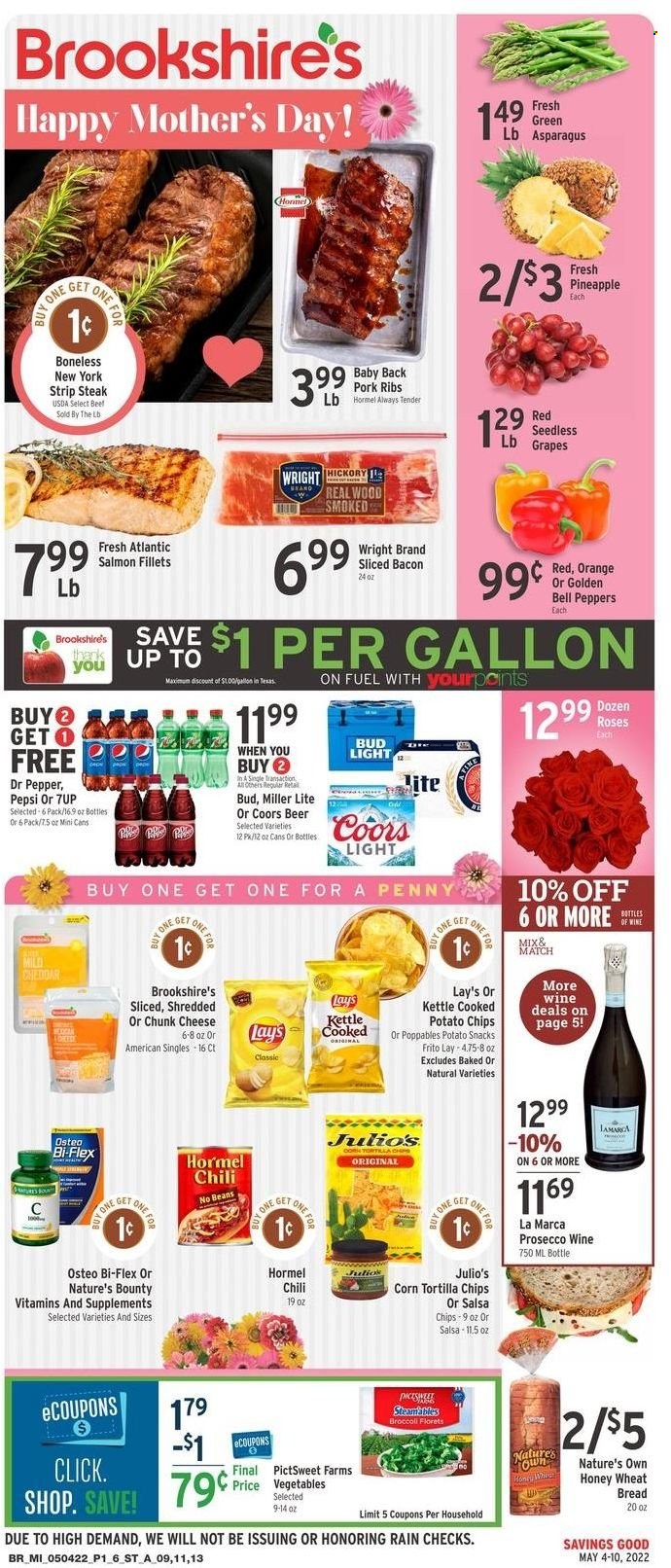Brookshires ad - 05/04/2022 - 05/10/2022. Page 1