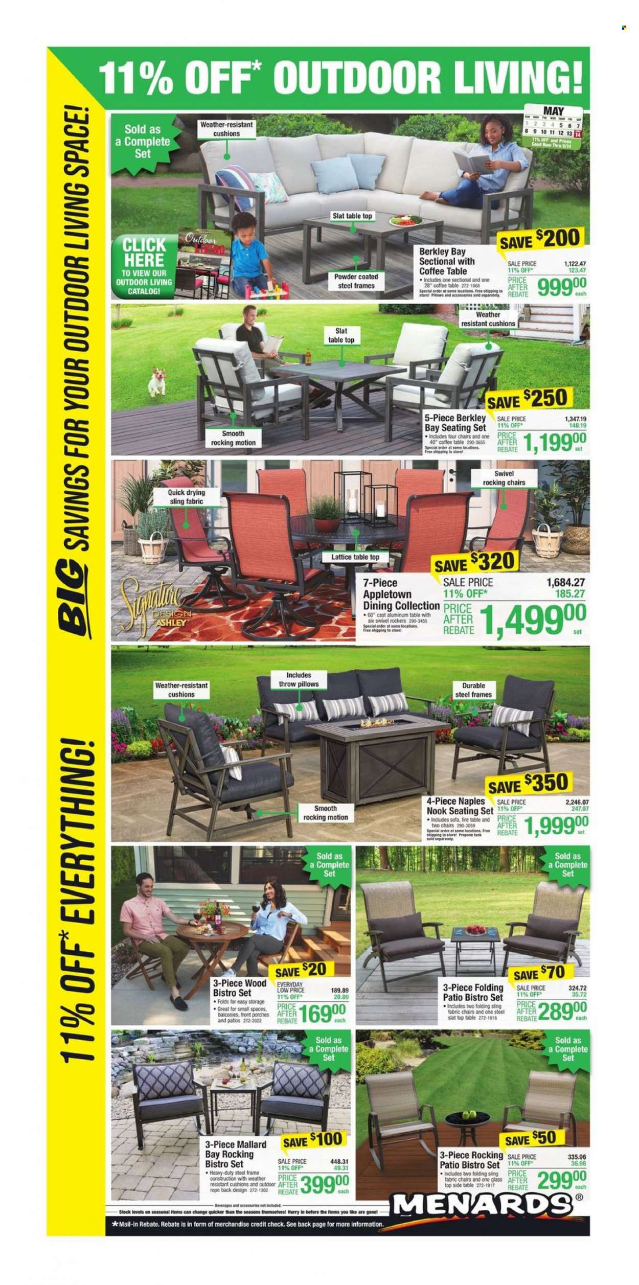 Menards ad - 05/04/2022 - 05/14/2022. Page 1