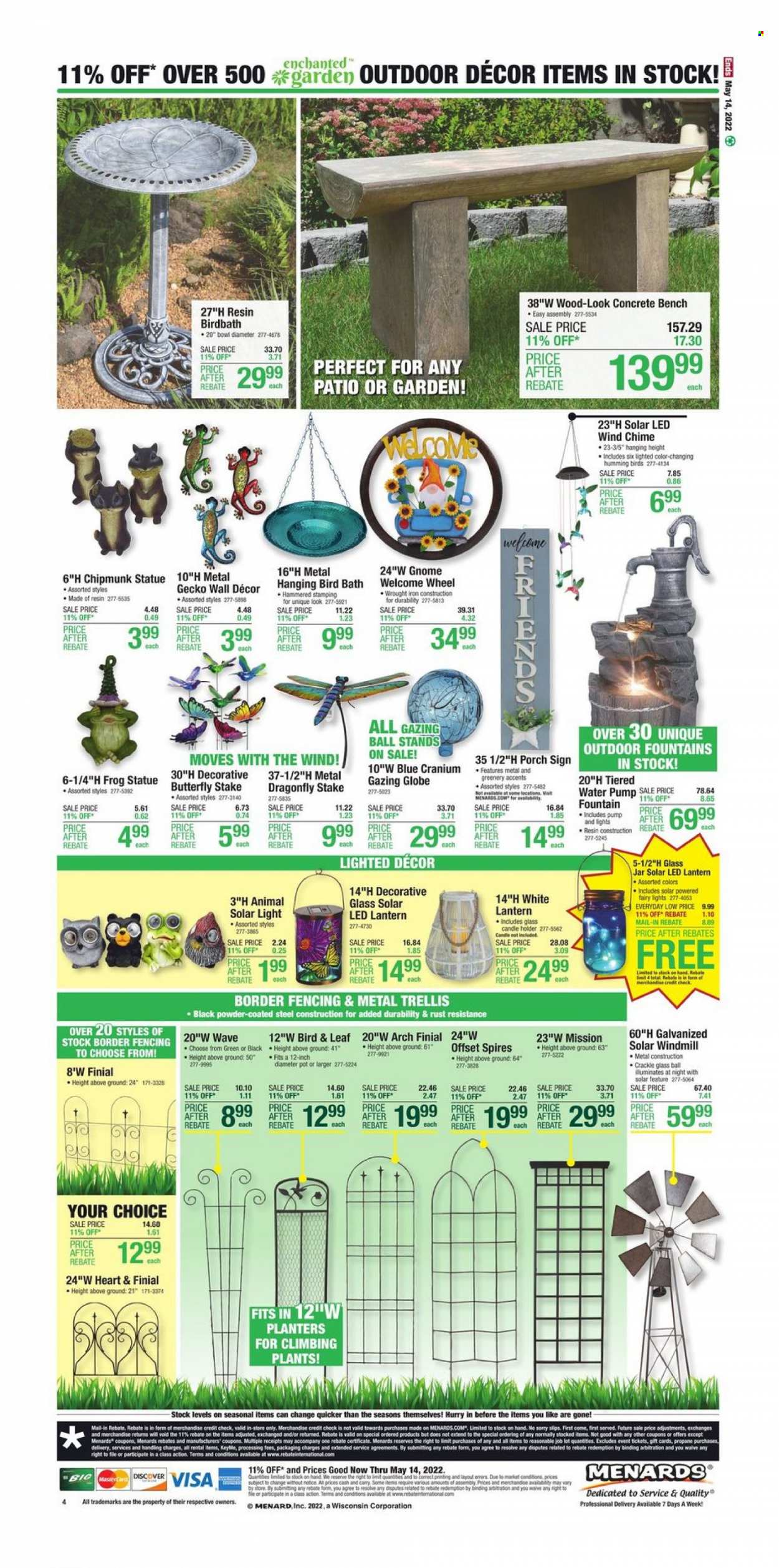 Menards ad - 05/04/2022 - 05/14/2022. Page 5