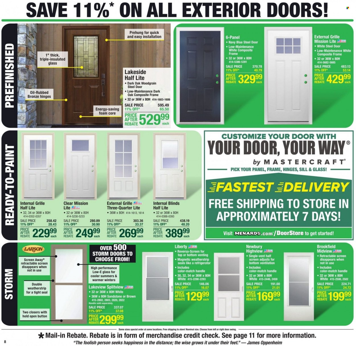Menards ad - 05/04/2022 - 05/14/2022. Page 9