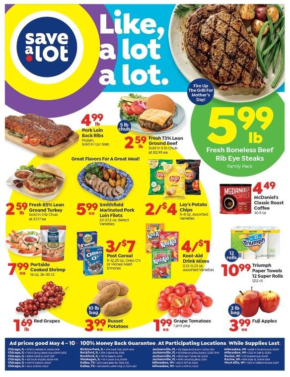 Save a Lot ad - 05/04/2022 - 05/10/2022. Page 1
