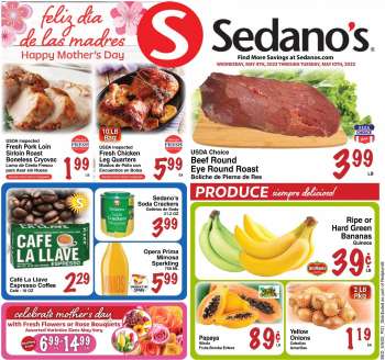 Sedano's Ad