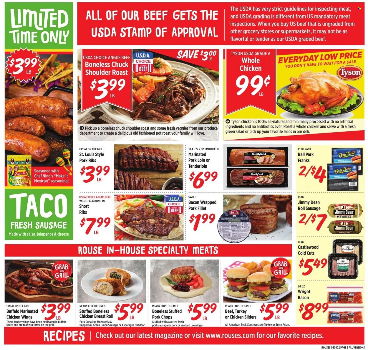 Rouses Markets ad - 05/04/2022 - 05/11/2022. Page 2