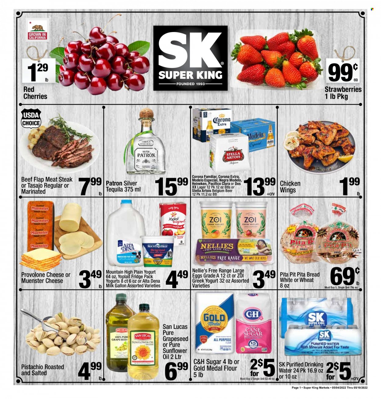 Super King Markets ad - 05/04/2022 - 05/10/2022. Page 1