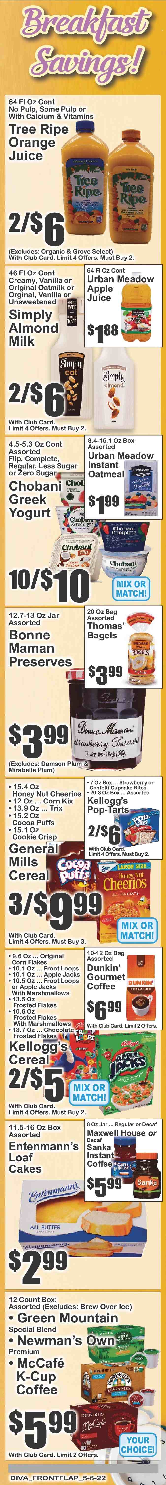 Key Food ad - 05/06/2022 - 05/12/2022. Page 7