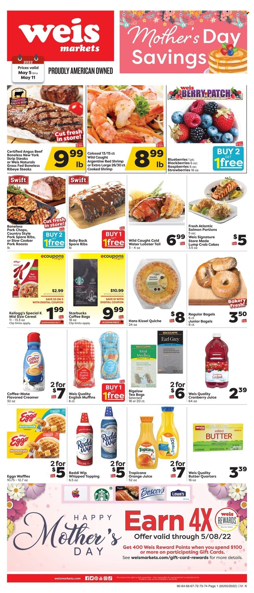 Weis ad - 05/05/2022 - 05/11/2022. Page 1