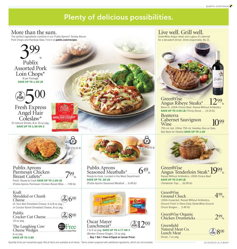 Publix ad - 05/05/2022 - 05/11/2022. Page 5