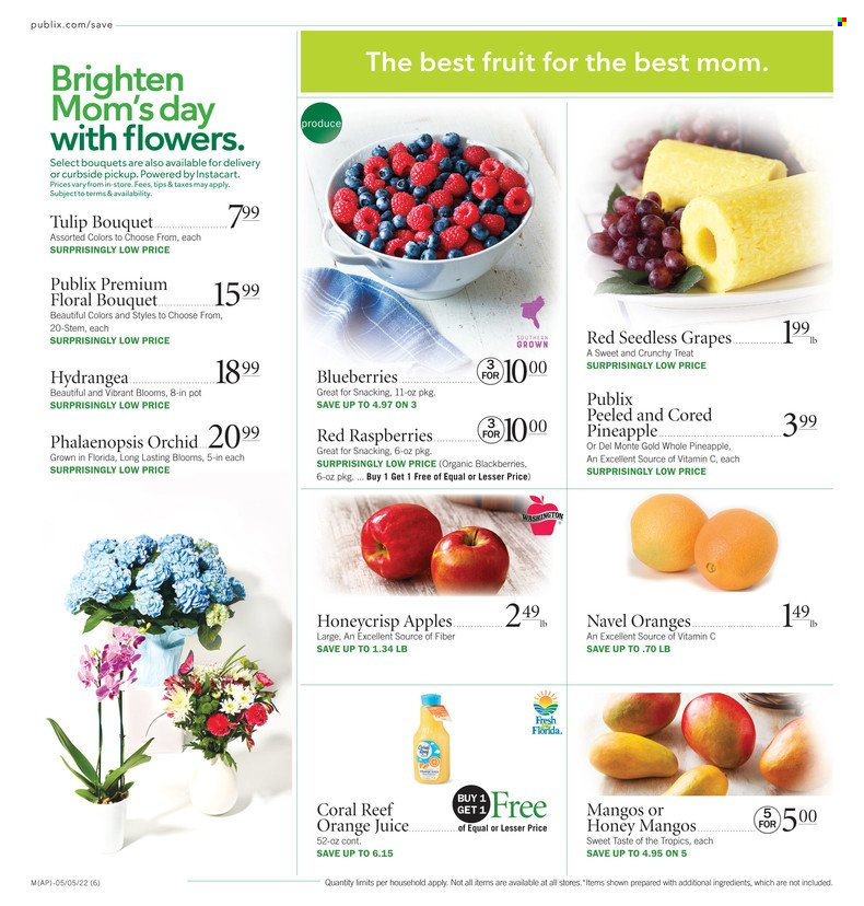 Publix ad - 05/05/2022 - 05/11/2022. Page 6