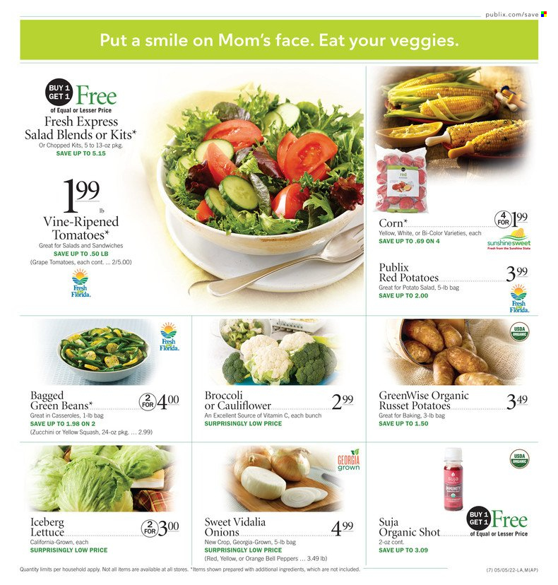 Publix ad - 05/05/2022 - 05/11/2022. Page 7