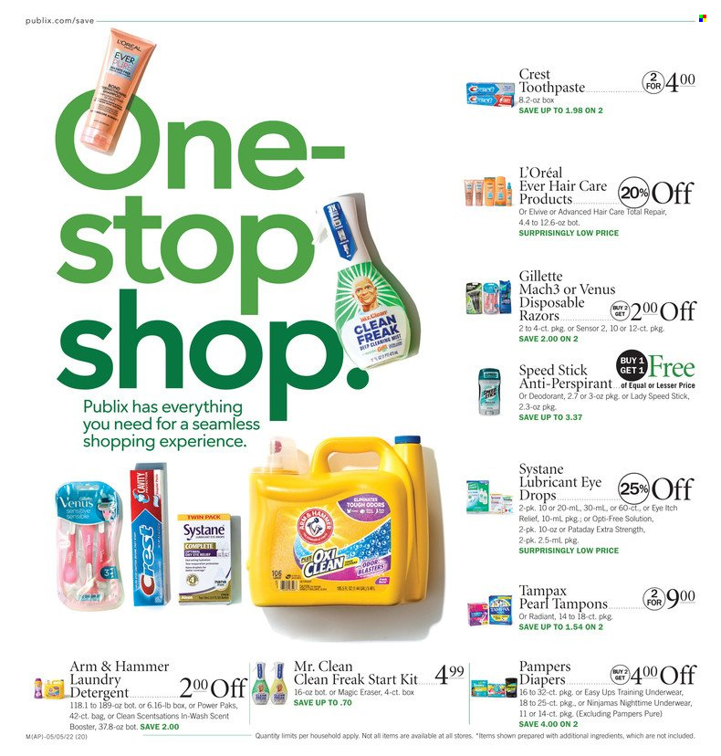 Publix ad - 05/05/2022 - 05/11/2022. Page 20