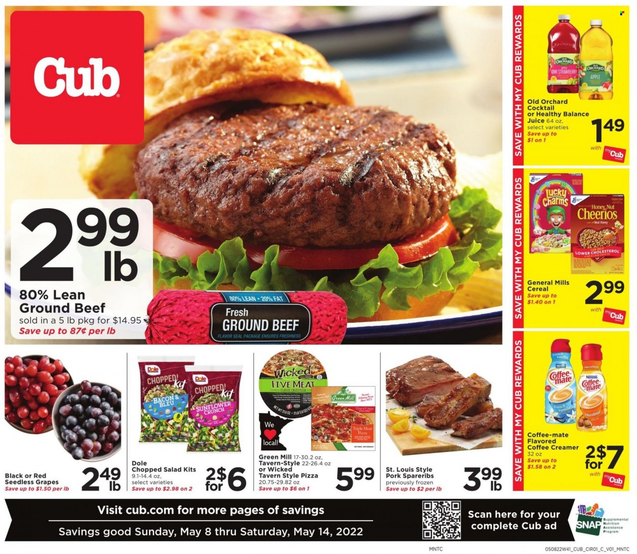 Cub Foods ad - 05/08/2022 - 05/14/2022. Page 1