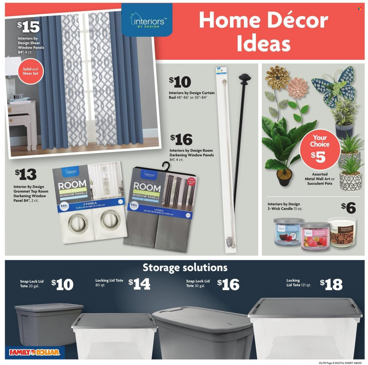 Family Dollar ad - 05/09/2022 - 05/14/2022. Page 10
