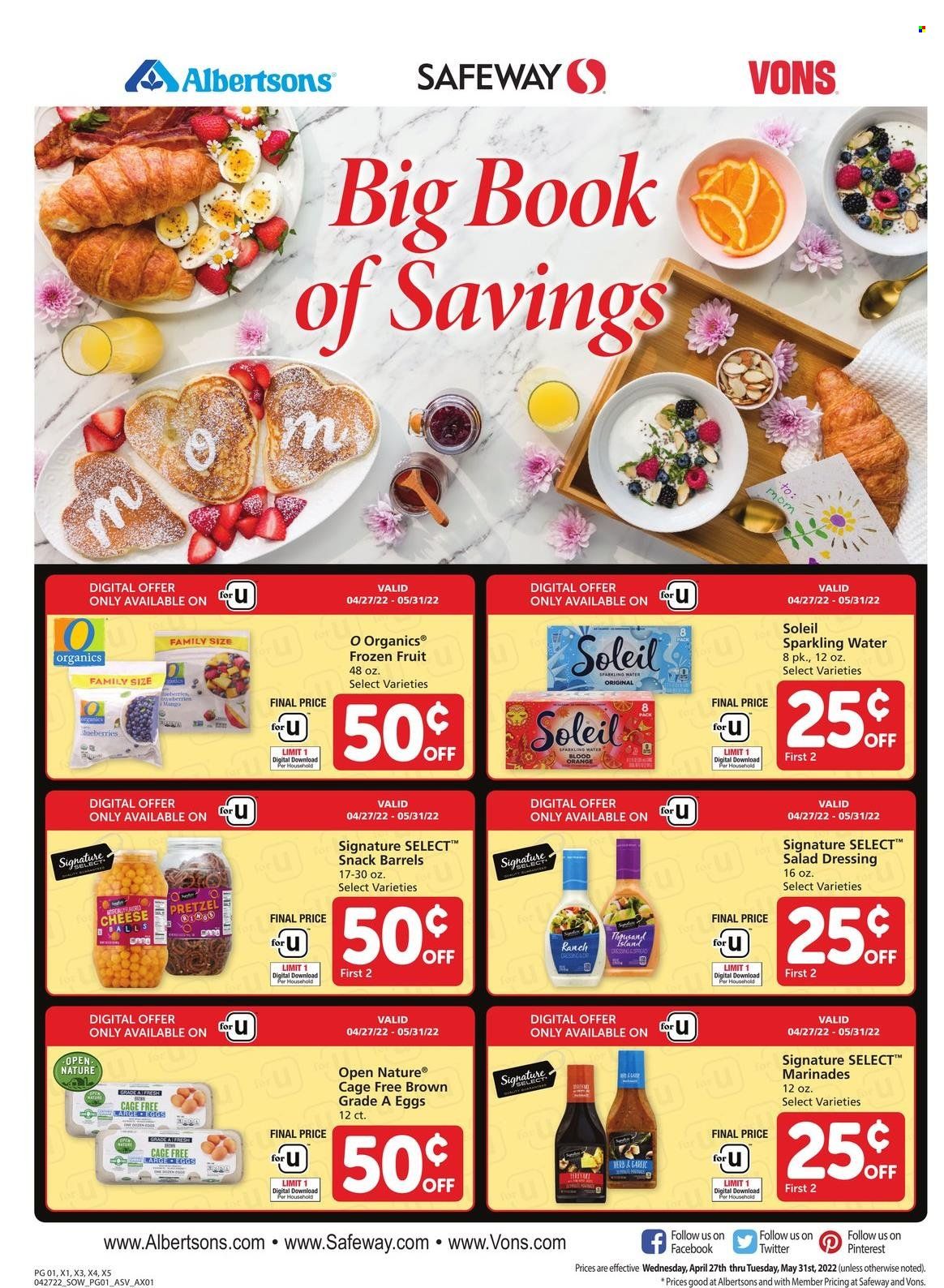 Safeway ad - 04/27/2022 - 05/31/2022. Page 1