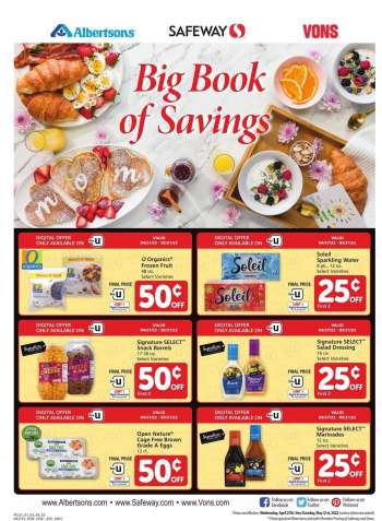 Safeway Flyer - 04/27/2022 - 05/31/2022.