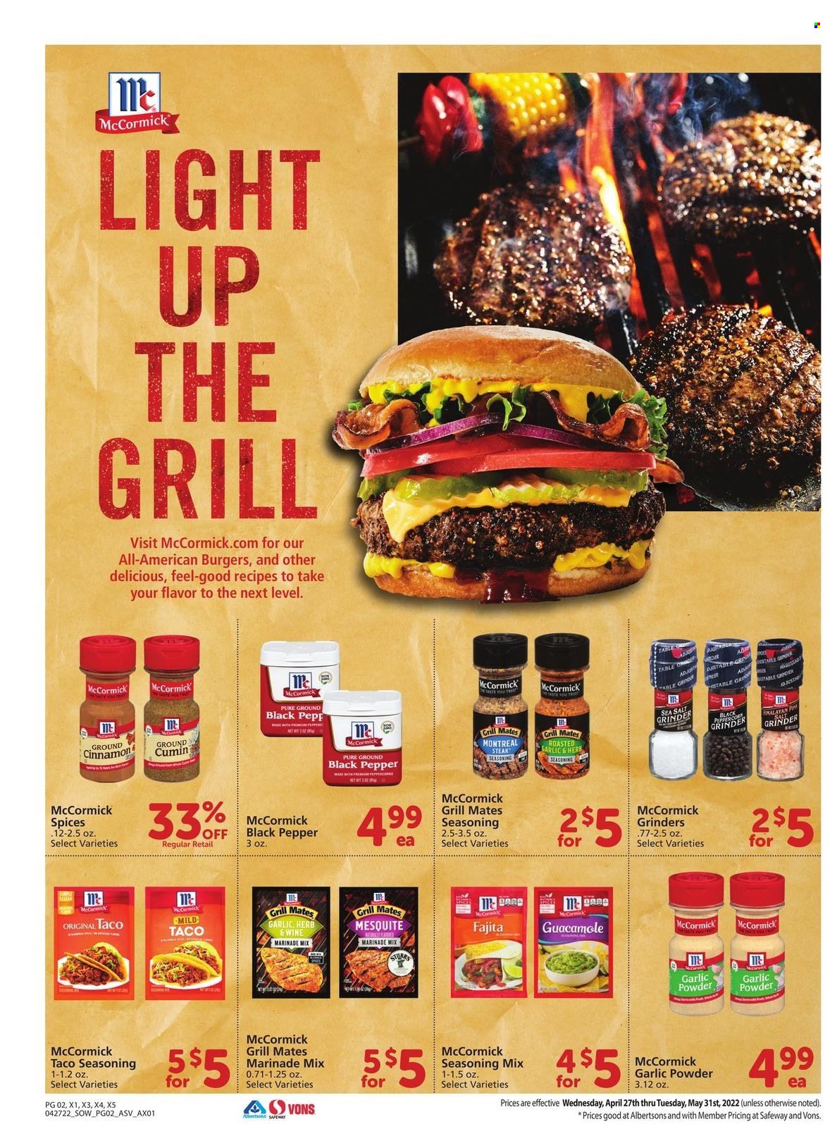 Safeway ad - 04/27/2022 - 05/31/2022. Page 2