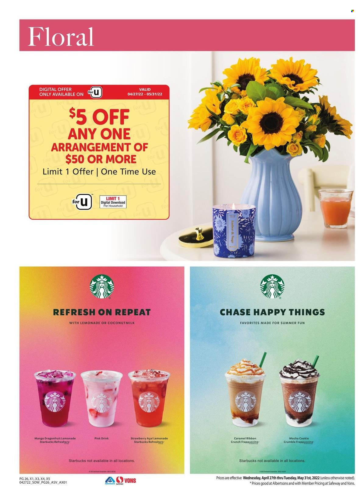 Safeway ad - 04/27/2022 - 05/31/2022. Page 26