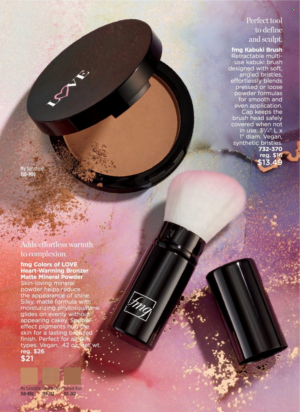 thumbnail - Avon Flyer - 05/11/2022 - 05/24/2022 - Sales products - brush, face powder, mineral powder, bronzing powder. Page 82.