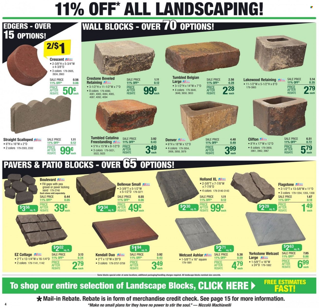 Menards ad - 05/11/2022 - 05/21/2022. Page 5
