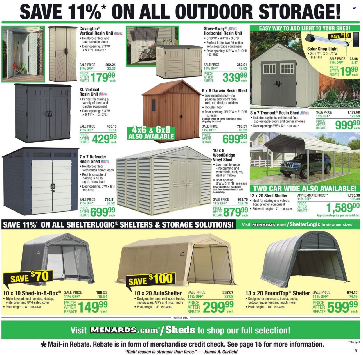 Menards ad - 05/11/2022 - 05/21/2022. Page 11