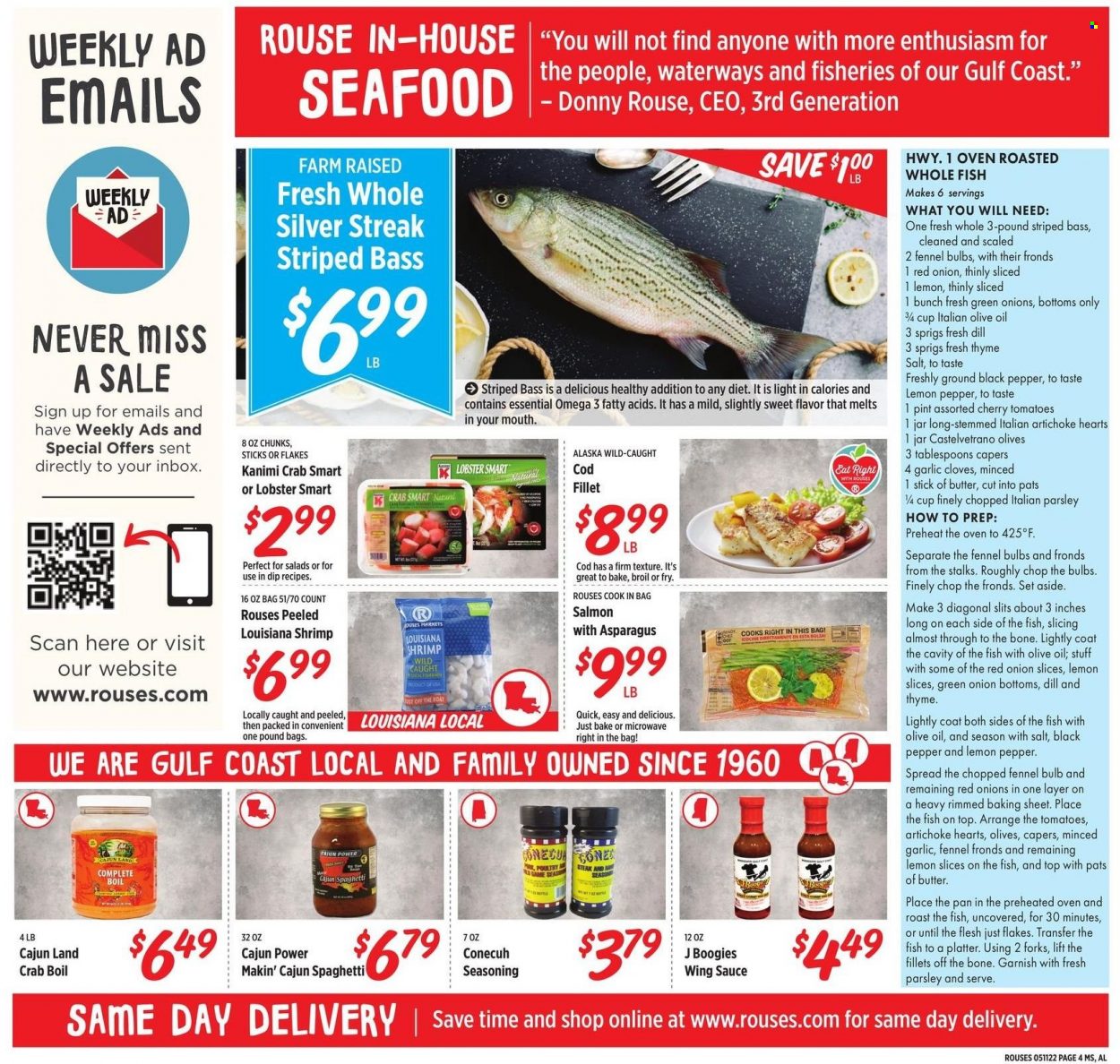 Rouses Markets ad - 05/11/2022 - 05/18/2022. Page 6