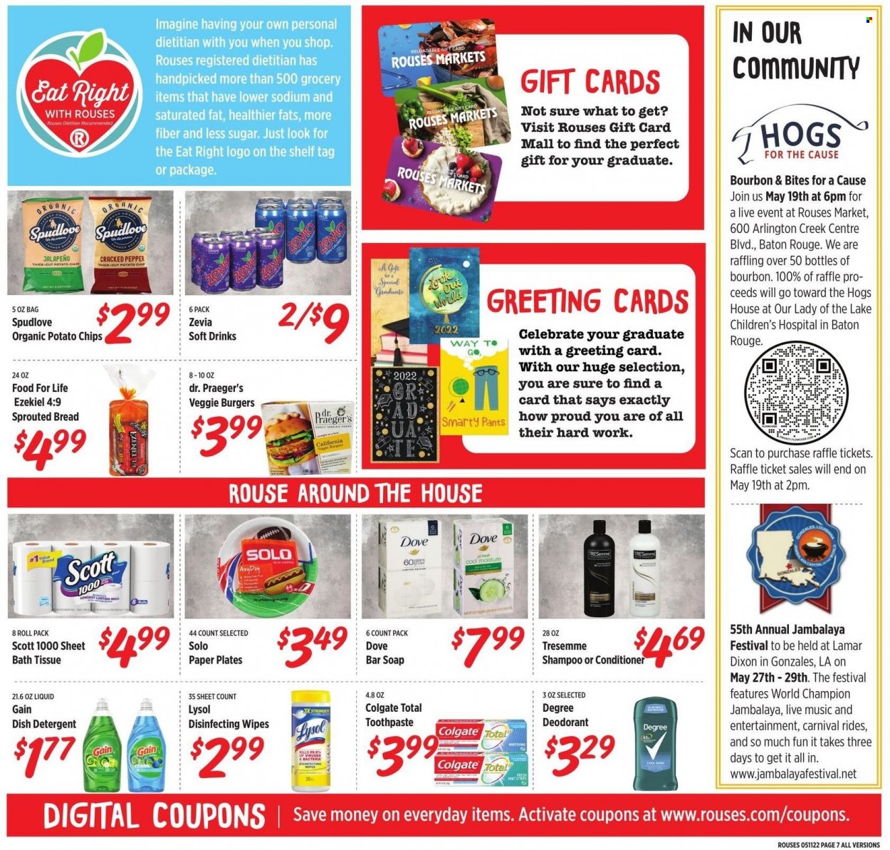 Rouses Markets ad - 05/11/2022 - 05/18/2022. Page 9