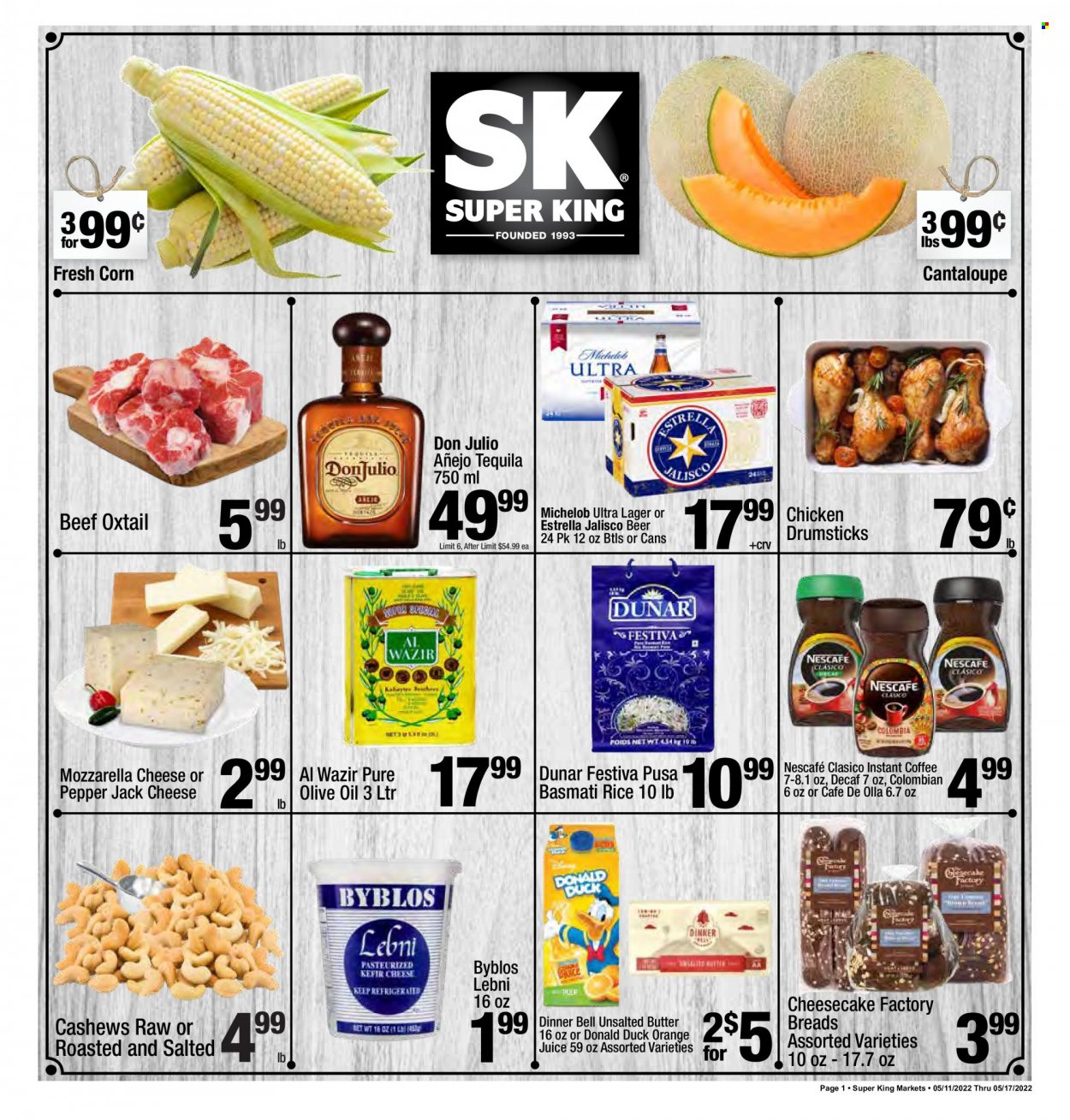 Super King Markets ad - 05/11/2022 - 05/17/2022. Page 1