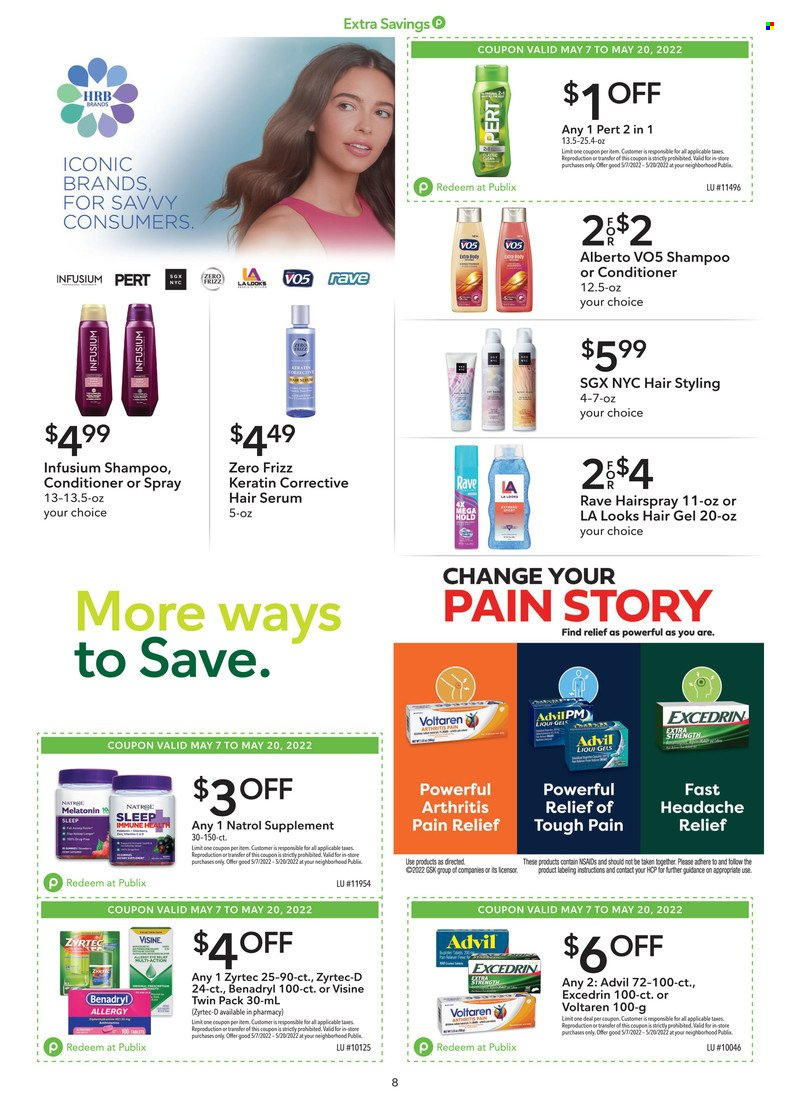 Publix ad - 05/07/2022 - 05/20/2022. Page 8